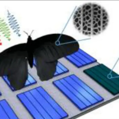 Butterfly wing nanostructures created on solar cells, improves efficiency by 200 per cent